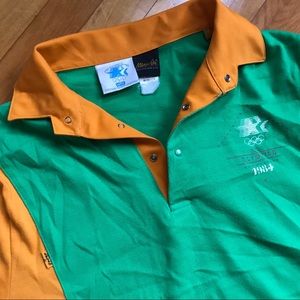 Authentic Vintage 1984 Los Angeles Olympic Uniform polo